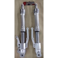 Front shock aerox silver (spyker)