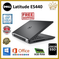 DELL LATITUDE E5440 CORE i5 (4th GEN) 14" HD / 8GB RAM / 256GB SSD/ HDMI/ WEBCAM/ REFURBISHED LAPTOP