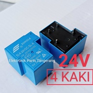 RELAY SONGLE 24V 30A 4PIN RELAY KODOK 24V 4 KAKI RELAY 24V 4PIN RELAY KODOK 24 VOLT