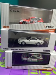 Tarmac 1:64 Honda EG6 出光 Castrol Toyota Supra 模型車 Paul Walkers