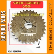GIGI SPROCKET 30T G1000 UNTUK MESIN TRAKTOR KUBOTA