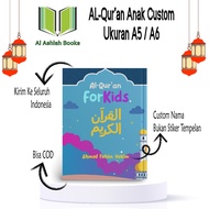Al-quran Anak Custom/Al Moslem Size A5 A6 Ada Latin Per Word Translation/AS-27/Quran Cover Aesthetic