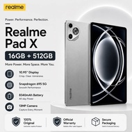 Realme Pad X Lite 10.95" Tablet | 16GB+512GB | Snapdragon 695 5G | 8340mAh | Ultra Slim 6.8mm