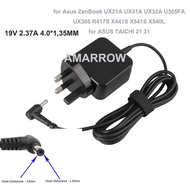Laptop adapter for Asus ZenBook UX21A UX31A UX32A U305FA UX305 R417S X441S X541S X540 19V 2.37A 33W 