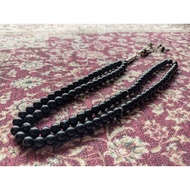 Tasbih Batu Akik Mesir 🇪🇬 | Hitam | 8mm Biji100