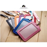 Super Promo! Jasa Custom Emboss Name Tag ID Card Holder Kulit PU Termurah!!! Baru