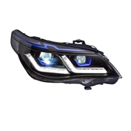 BONINGYU | BMW E60 Headlights LED Blue Eyebrows Double L DRL