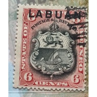 Setem State of North Borneo OP Labuan 6 Cents (N82)