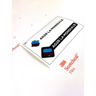 Tour De France AG2R LA MONDIALE Fleet Sticker Road Bike Bicycle Frame Helmet Custom FACTOR