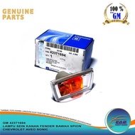 new LAMPU SEIN KANAN FENDER BAWAH SPION CHEVROLET AVEO SONIC ORI GM