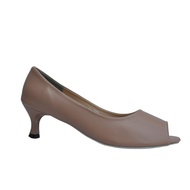 Kasoot Big Size Peeptoes Heels up - Beige (US14/EUR45/CH47/28.5cm)KT160