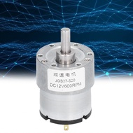 Turbo Reducer Shaft  12V 600RPM DC Worm Gear Motor Durable Speed Reduction Self Locking for Window D