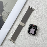 สร้อยข้อมือผู้หญิง Star Light Series For apple watch band 9 8 7 6 3 4 5 se สาย For apple watch Ultra / Ultra 2 49มม. 41มม. 45มม. 40มม. 38มม. 42มม. 44มม. นาฬิกา สมาร์ทวอทช์ สายนาฬิกา วัสดุ สแตนเลสสตีล สายนาฬิกาข้อมือสำหรับ