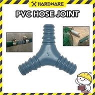 13-16mm PVC 3-Way Hose Connector/Hose Splitter/Barbed Fitting/Pipe Joiner/Penyambung Paip/Sambungan 