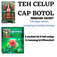 TEH CELUP CAP BOTOL SACHET RENCENG TEH HIJAU CELUP CAP BOTOL TEH HIJAU CAP BOTOL TEH MELAT CAP BOTOL