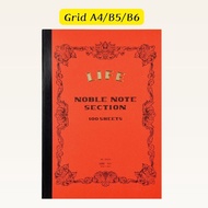Life Noble Note 5mm Grid Notebook 100 Sheets A4 B5 B6
