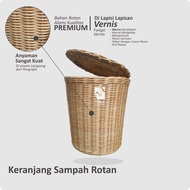 Jual Grosir harga Keranjang sampah anyaman Rotan  Keranjang tempat barang bekas