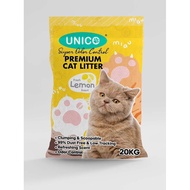 Unico Cat Litter 20kg / Pasir Kucing
