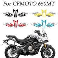 Motorcycle Accessories Fuel Oil Tank Pad Protector Stickers Gas Knee Grip Mat For CFMOTO CF MOTO 650