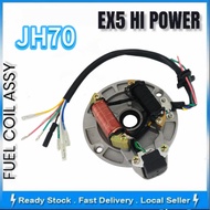 Stator Coil For EX5 JH70 C100 LC135 Motorcycle Magneto Coil Copper Winding Replacement Spare Part
