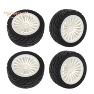 4Pcs Rubber Tires Tyre Wheel for SG1603 SG1604  1603  UD1601 UD1602 UD1603 UD1604 1/16 RC Car Upgrad
