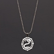 Game Peripheral Escape from Tarkov Stainless Steel Keychain pro New snake-shaped necklace[yfe]