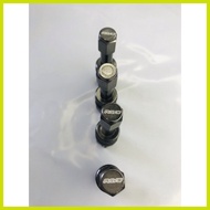 ∱ ✜ ❖ ❏ Gun Metallic Rays Pito Tubeless tire valve for motocycle and Cars