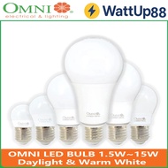 Omni LED Lite Bulb E27 Light Bulb E27 / E14 ( Daylight / Warm White ) - 1.5W / 3W / 6W / 12W / 15W