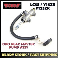 YAMAHA LC135 5S Y15ZR Y15Z Y125ZR Y125Z OKO RACING REAR MASTER PUMP ASSY MASTER BRAKE PUMP MASTER BREK PAM BELAKANG