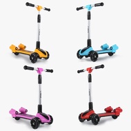dnqry7 Children's 1-3-6-12 Years Old Kick Foot Scooter Spray Folding Scooter Wholesale Will Spray Balance Walker Car Kids Scooters