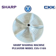 SHARP MESIN BASUH PEMUSAR/SHARP WASHING MACHINE PULSATOR ESX-1021,ESX-1168