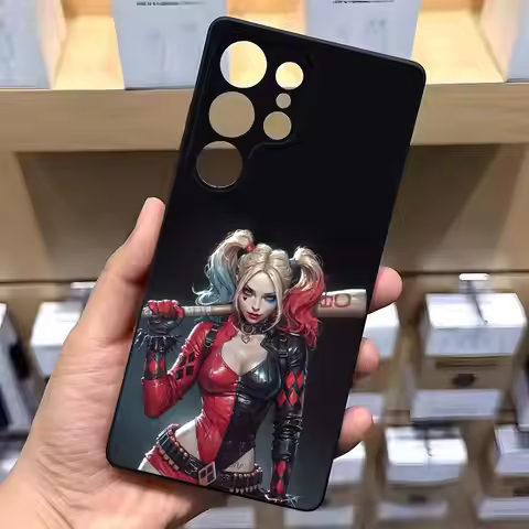 Joker H-Harleys Q-Quinns Phone Case For Samsung A56 A36 A26 A16 A15 A25 A35 A55 A14 A34 A24 A54 Blac