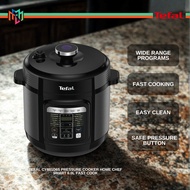 Tefal CY601D65 Pressure Cooker Home Chef Smart 6.0L Fast Cook 1000W CY601D Periuk Tekanan
