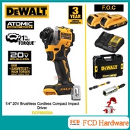 DEWALT Atomic DCF850D2A 6.35mm ( 1/4" ) 20V Brushless Cordless Compact Impact Driver ( DCF850D2, DCF