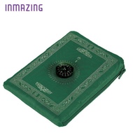 Muslim Compass Qiblat Travel Musafir Easy Portable Praying Mat Waterproof Fabric For Muslimah Sajada