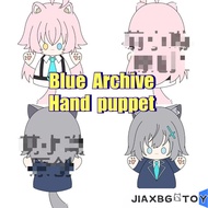 Blue Archive Takanashi Hoshino ‌Shiroko Sunaookami‌ Plush  Hand Puppet Toy Dolls Gift for Kids Home 