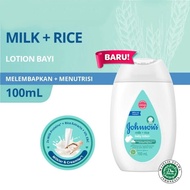 Johnson's Baby Lotion Milk+Rice 100mL
