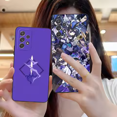 Game GI Clorinde Phone Case for Samsung Galaxy M55 54 42 35 34 33 32 23 22 15 14 13 12 F55 5G Soft T