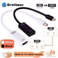 4K*2K Mini Displayport To HDMI-compatible Cable 4k TV Projector MINI DP Display Port TO HDMI Converter For Apple Macbook Air Pro