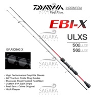 Daiwa EBI X Fishing Rod | Ultra Light ROD | Shrimp Rod | Joran UL Daiwa