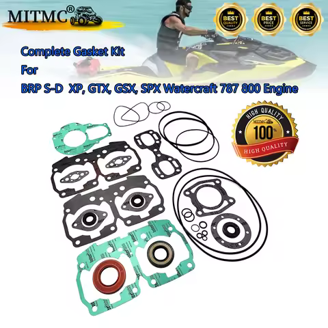 MITMC Complete Gasket Kit For BRP S-D XP, GTX, GSX, SPX Watercraft 787 800 Engine Motor Boat