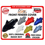 Magicboy Magat potong front fender cover custom PNP Y15ZR Y16 ZR Y15 Y16 LC135 mudguard maguard BLAC