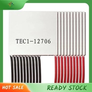 [luxiang.] 10Pcs Elements Peltier TEC1-12706 Thermoelectric Peltier Module 12706 TEC 12V 4.5A DIY Co