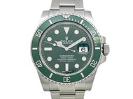 【JDPS 御典品 / 勞力士專賣】ROLEX錶 116610LV 綠圈綠面絕版水鬼 2019年 附盒証 R10804