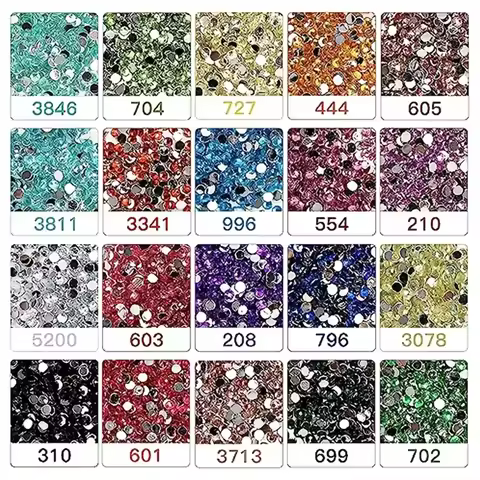 10000Pcs Diamond Painting Beads 20 Colors DIY Round Drills Beads Round Diamond Art Kit Diamond Paint