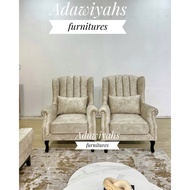 wing chairs luxe Lining Harga kilang😯🚚