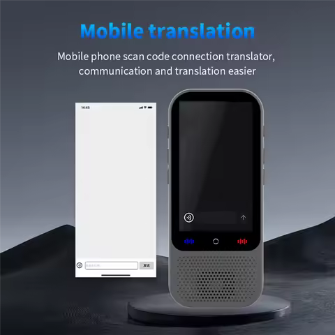 New--S80 Pro AI Translation Device Real Time Smart Voice Photo Translator 138 Languages 18 Offline P