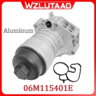 06M115401E Oil Filter Housing Aluminum Including 06E115401L 06M115401K 06M115401F For Audi A4 A5 A6 