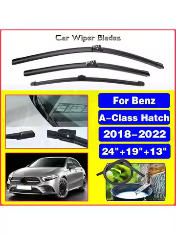 For Mercedes Benz A Class W177 2018 - 2022 Front Rear Wiper Blade Windscreen Windshield Accessories