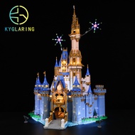 Lego Ky Compatible Lego 43222 Classic Disney Cinderella Castle Led Building Blocks Toy Lighting Lights